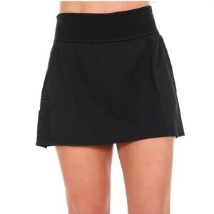 Spanx Women's Get Moving Black Athletic Skirt Skirt Size XL